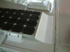 foto 2:pannello fotovoltaico  con spoiler in polionda