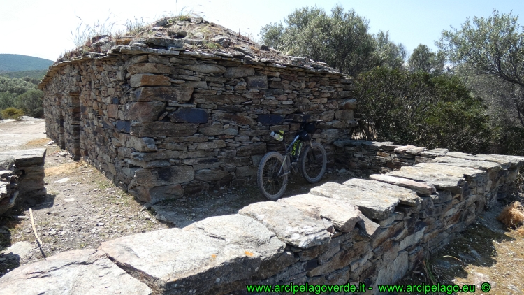 Desert des Agriates in mountain bike