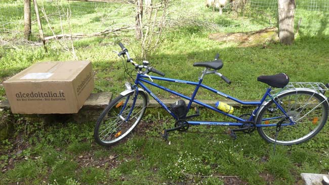 Kit e-bike Bafang con display LCD