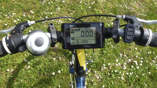 Kit e-bike Bafang con display LCD