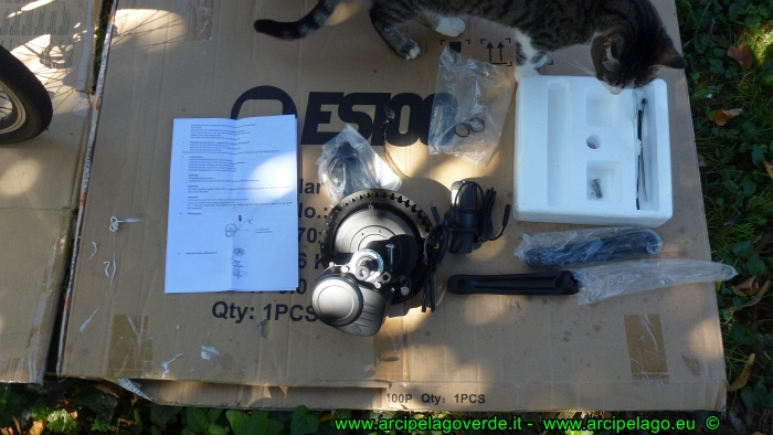 triciclo con motore TSDZ2