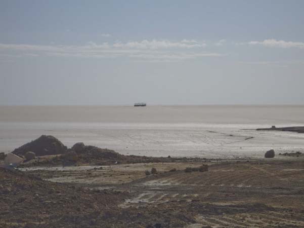 Chot El Jerid in mountain bike